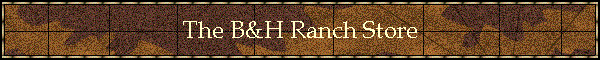 The B&H Ranch Store